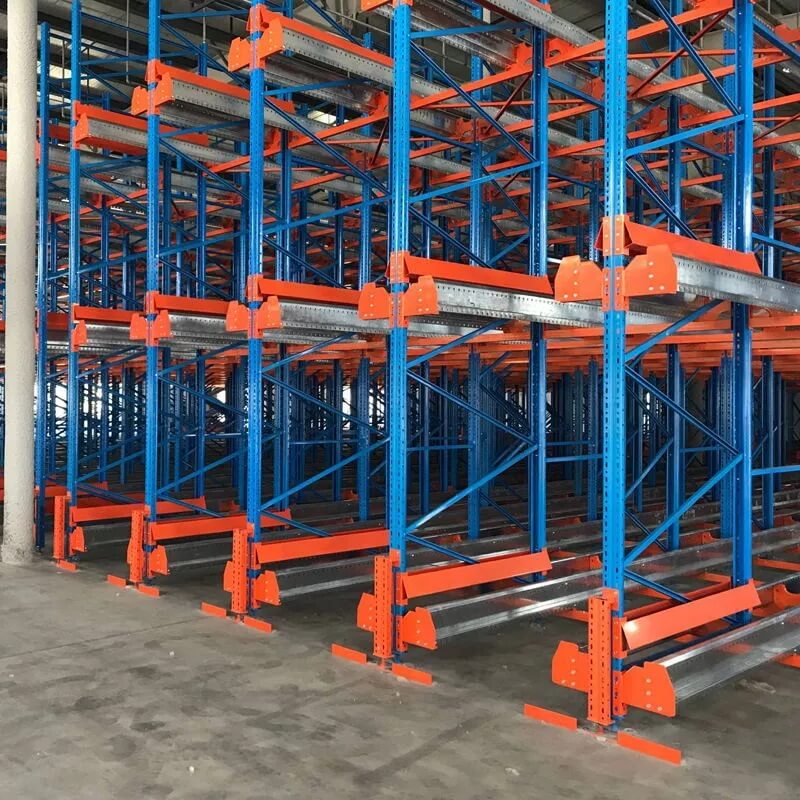 Estantes de almacenamiento comúnmente utilizados en el almacenamiento logístico de cadena de frío